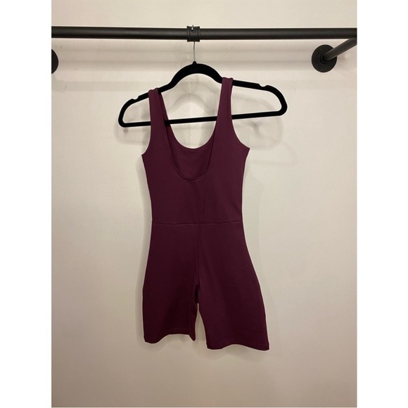 Girlfriend Collective Bike Unitard Romper - Picture 3 of 5
